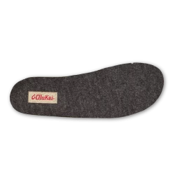 OluKai Men’s Slipper Insole - Dark Grey -Shoe Style Sales 00903 8G8G 004 M Slipper Insole Replacement Dark Grey