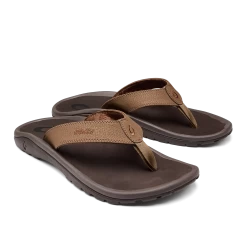 OluKai ‘Ohana - Tan / Dark Java -Shoe Style Sales 10110 3448 003 M Ohana TanDkj