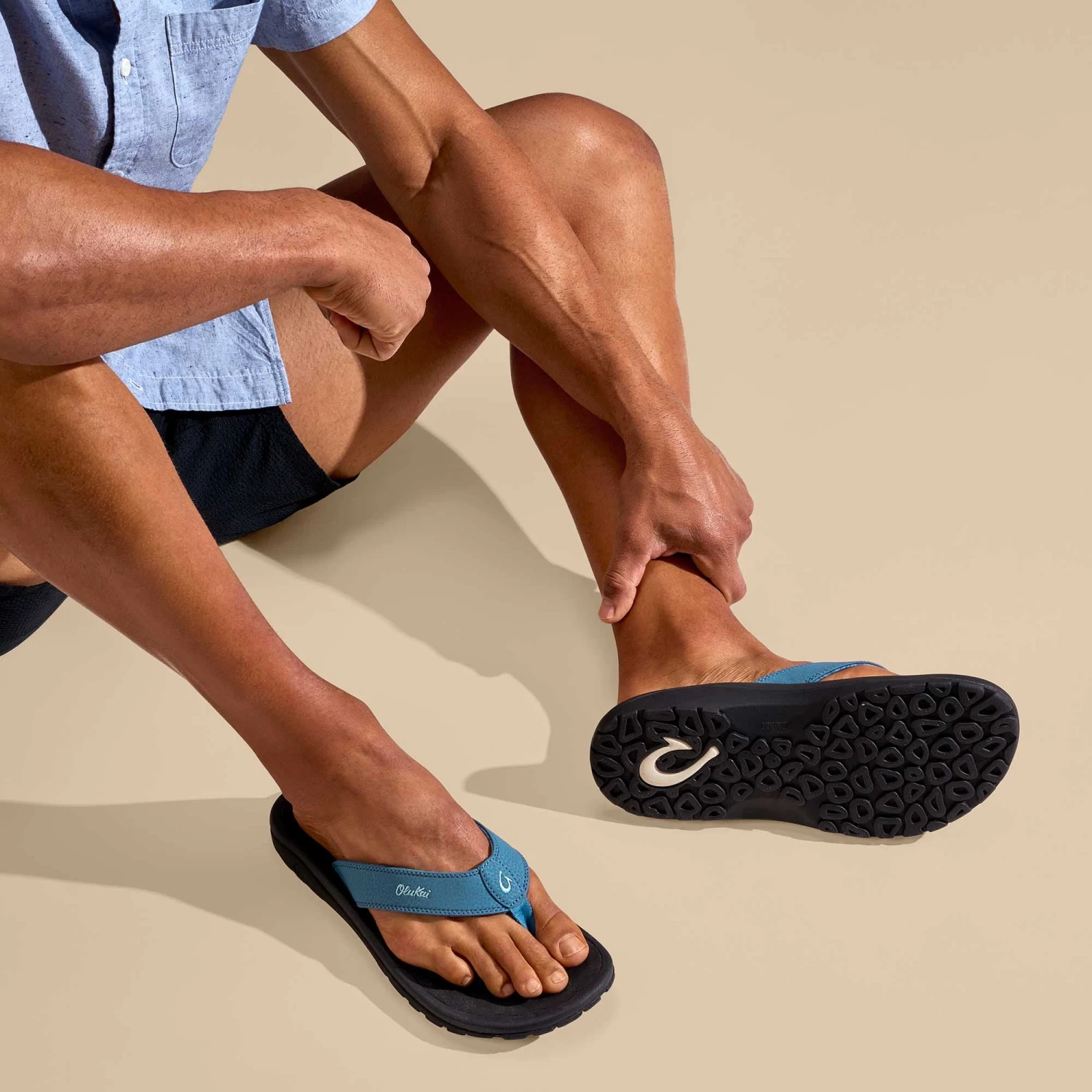 OluKai ‘Ohana - Vintage Blue / Black 6 OluKai ‘Ohana - Vintage Blue / Black - Image 4