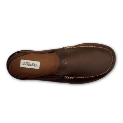 OluKai Moloā - Dark Wood / Dark Java -Shoe Style Sales 10128 6348 004 M Moloa DarkWood DarkJava