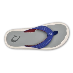 OluKai Ulele - Cobalt / Sharkskin -Shoe Style Sales 10435 5RGW 004 M Ulele Cobalt Sharkskin