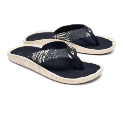 OluKai Ulele - Trench Blue / Aloha -Shoe Style Sales 10435 DEHA 003 M Ulele TrenchBlueAloha 1