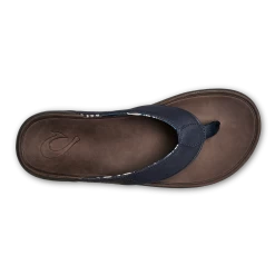 OluKai Tuahine - Trench Blue / Dark Wood -Shoe Style Sales 10465 DE63 004 M Tuahine TrbDkw