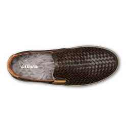OluKai Lae‘ahi Lauhala - Dark Wood 14 OluKai Lae‘ahi Lauhala - Dark Wood -Shoe Style Sales 10486 6363 004 M LaeahiLauhala DkwDkw