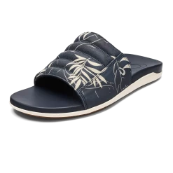 OluKai Maha 'Olu - Trench Blue / Aloha -Shoe Style Sales 10517 DEHA AMZ M MahaOlu TrenchBlueAloha