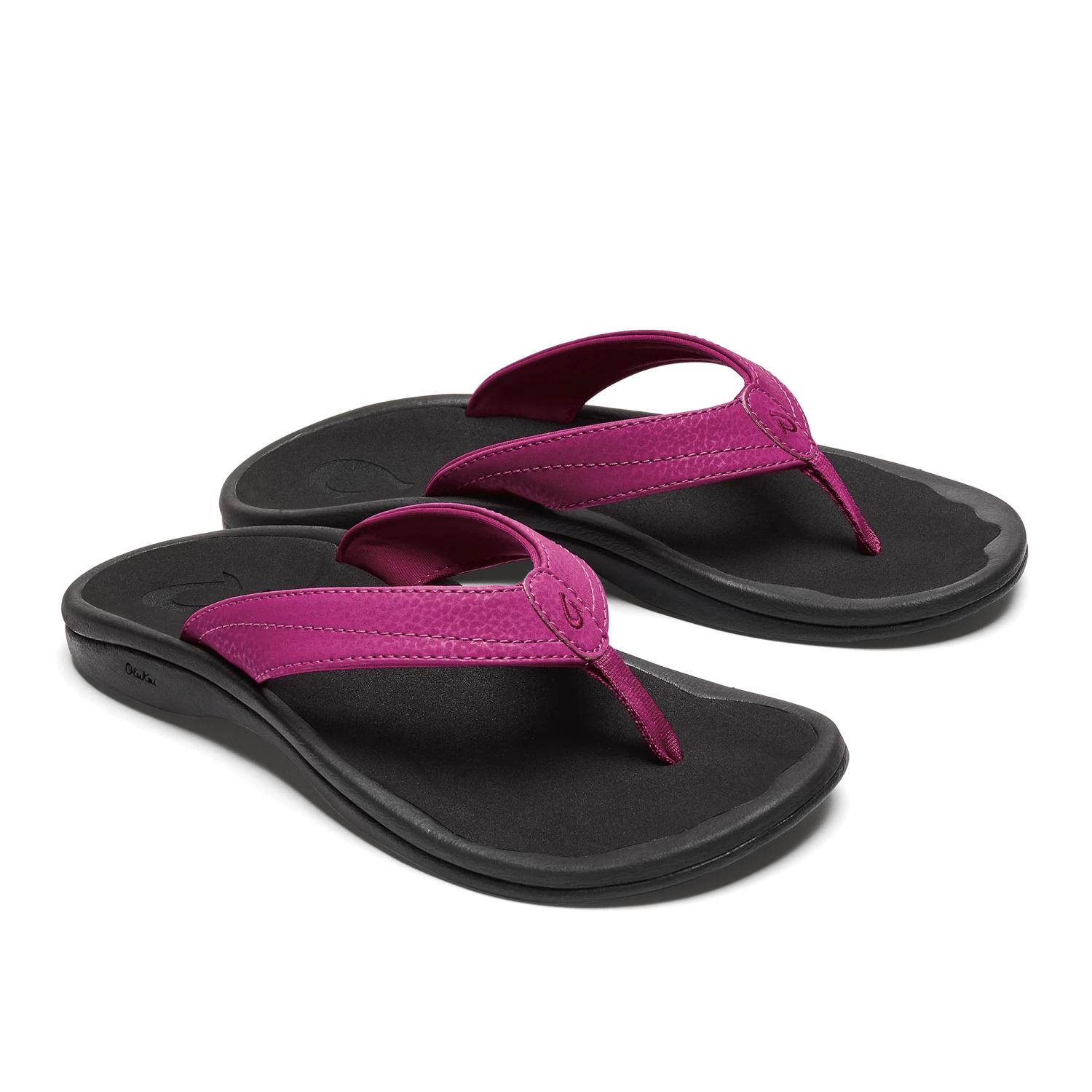 OluKai ‘Ohana - Orchid Flower / Black 6 OluKai ‘Ohana - Orchid Flower / Black - Image 4