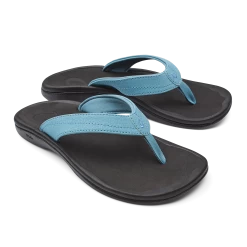 OluKai ‘Ohana - Blue Mist / Black -Shoe Style Sales 20110 NM40 003 W Ohana BlmstBlk
