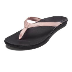 OluKai Ho‘ōpio - Petal Pink Metallic / Black 13 OluKai Ho‘ōpio - Petal Pink Metallic / Black -Shoe Style Sales 20294 NK40 AMZ Ho opio PetalPinkMetallicBlack
