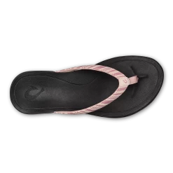 OluKai Ho‘ōpio - Pink Clay / Stripe -Shoe Style Sales 20294 QYZP 004 W Hoopio PinkClayStripe