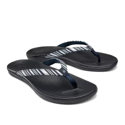 OluKai Ho‘ōpio - Blue Depth / Stripe -Shoe Style Sales 20294 TFZP 003 W Hoopio BlueDepthStripe