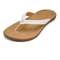 OluKai Honu - Bright White / Golden Sand -Shoe Style Sales 20436 WBGS AMZ W Honu BrightWhiteGoldenSand