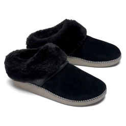 OluKai Ku‘i - Black / Fog -Shoe Style Sales 20457 407B 003 W Kui BlkFog