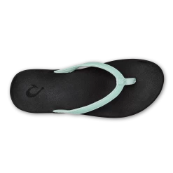 OluKai Puawe - Sea Glass / Black -Shoe Style Sales 20498 1V40 004 W Puawe SeaGlassBlk