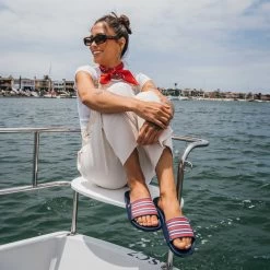 OluKai Kīpuni - Trench Blue / Stripe -Shoe Style Sales 20508 DEZP 102 Kipuni