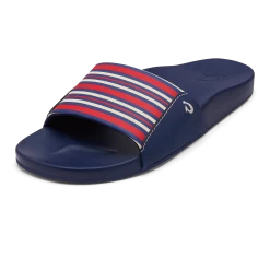 OluKai Kīpuni - Trench Blue / Stripe -Shoe Style Sales 20508 DEZP AMZ W Kipuni Trench Blue Stripe