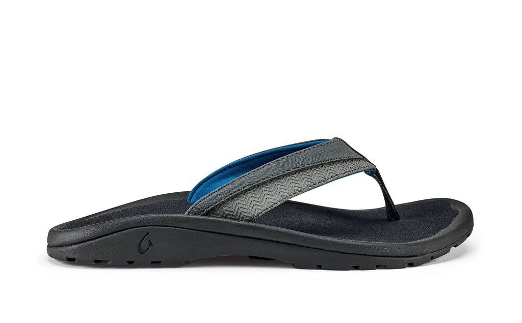 OluKai Ohana Koa In Dark Shadow Sandals 3 OluKai Ohana Koa In Dark Shadow Sandals