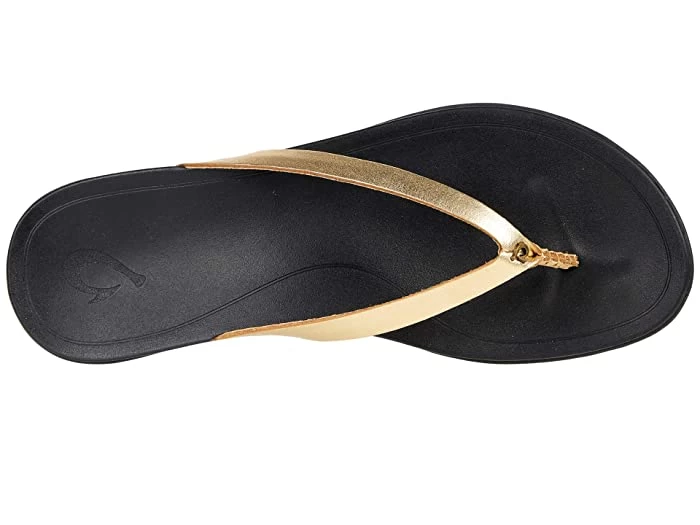 OluKai Ho'opio Leather In Gol Sandals 3 OluKai Ho'opio Leather In Gol Sandals
