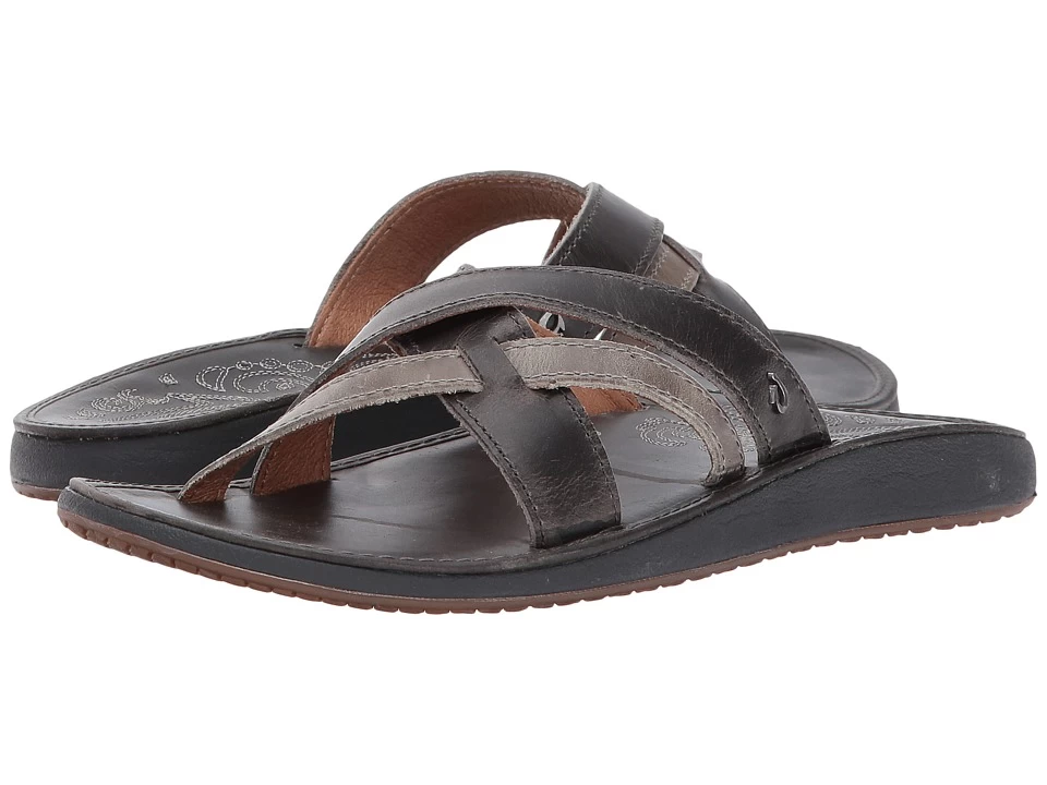 OluKai Paniolo Slide (charcoal/charcoal) 3 OluKai Paniolo Slide (charcoal/charcoal)