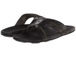OluKai Mea Ola Slide (black/black)