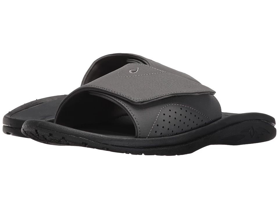 OluKai Nalu Slide (dark Shadow/dark Shadow) 3 OluKai Nalu Slide (dark Shadow/dark Shadow)
